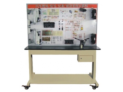 汽車照明/信號/儀表/雨刮系統(tǒng)示教板